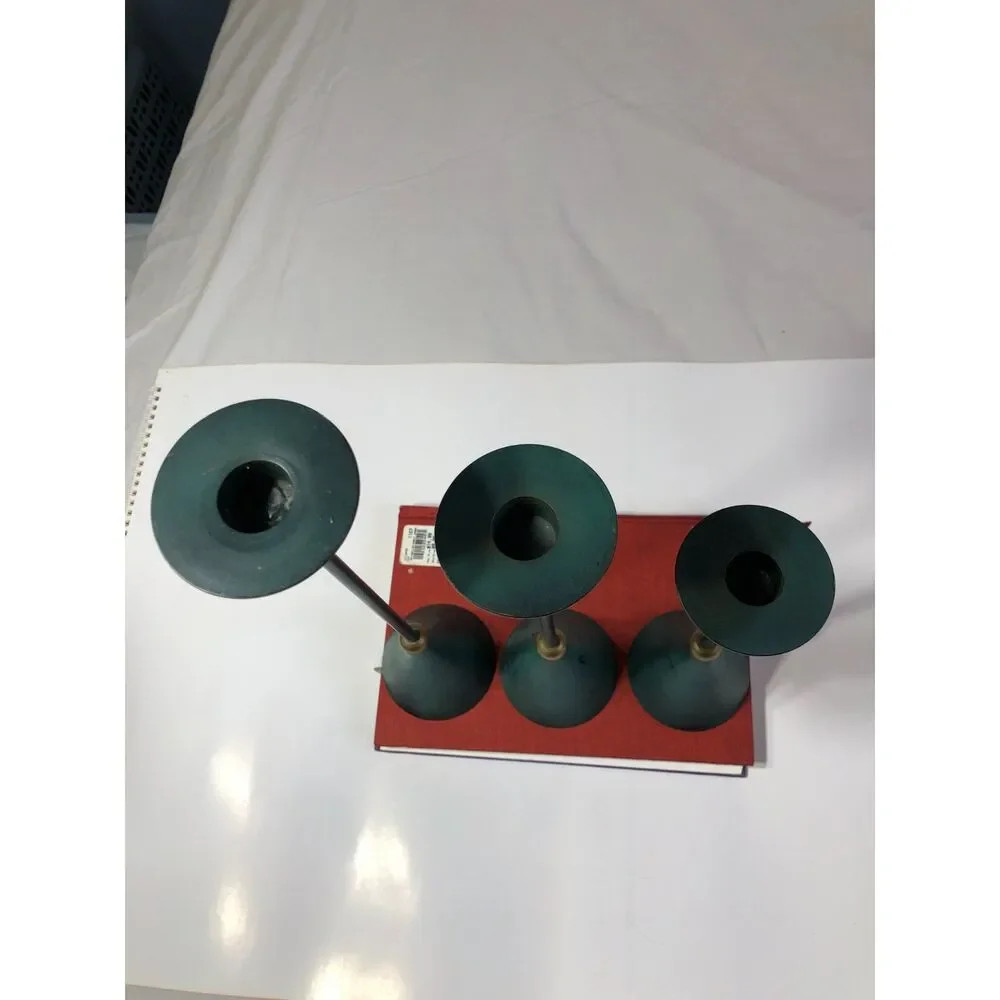Rare Vintage IKEA Konfetti Candlestick Set 3 Anna Efverlund Postmodern Memphis
